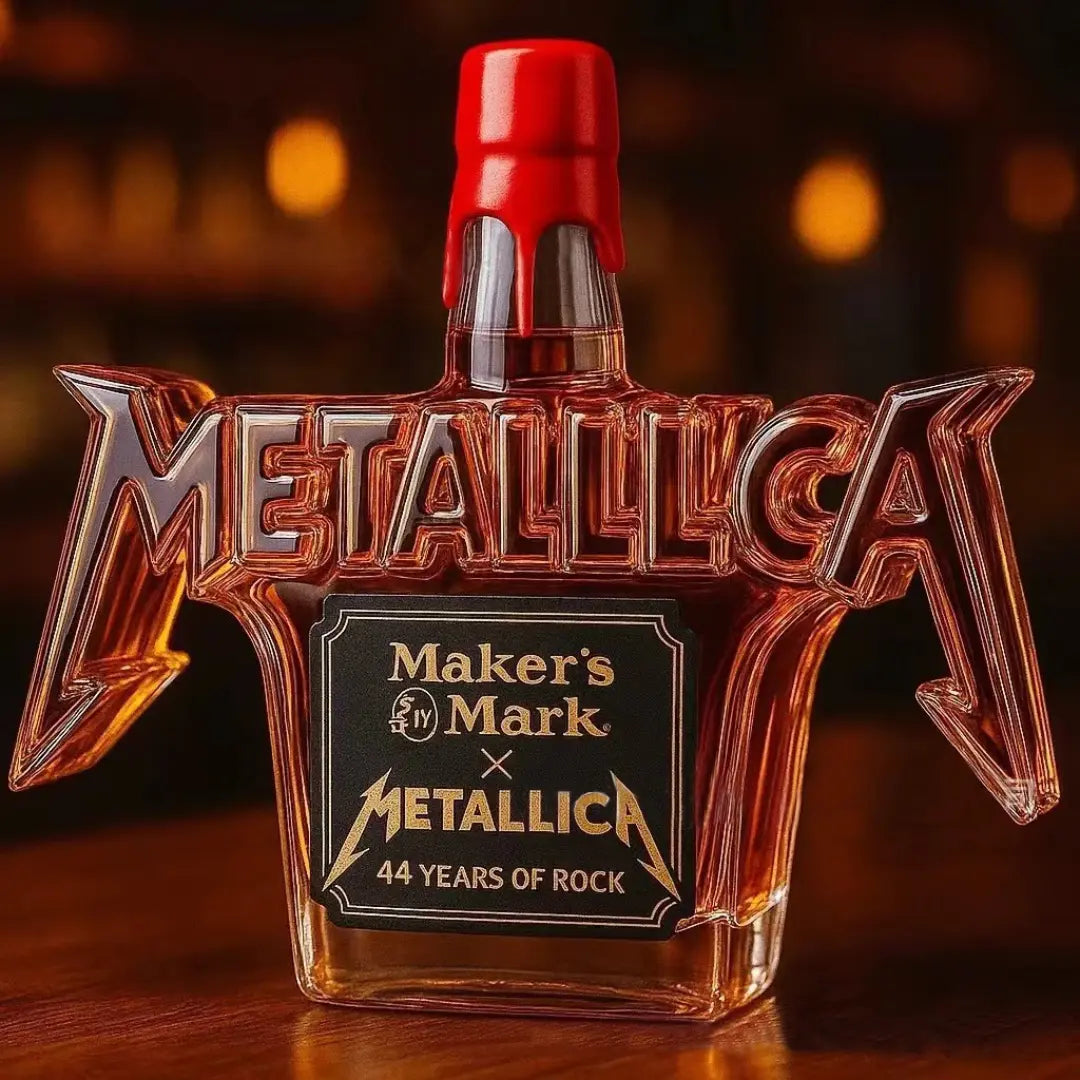 Forged in Metal™ | 44 Years of Rock Crystal Whiskey Decanter