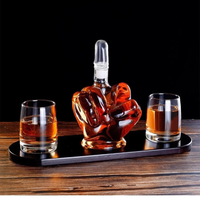 Defiant Hand™ | FU Whiskey Decanter Set