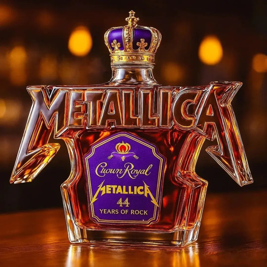 Forged in Metal™ | 44 Years of Rock Crystal Whiskey Decanter