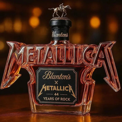 Forged in Metal™ | 44 Years of Rock Crystal Whiskey Decanter
