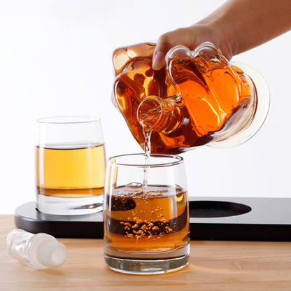 Defiant Hand™ | FU Whiskey Decanter Set
