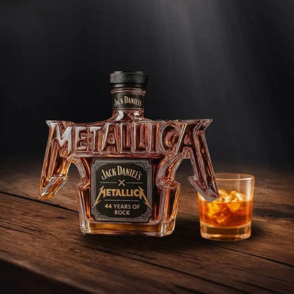 Forged in Metal™ | 44 Years of Rock Crystal Whiskey Decanter