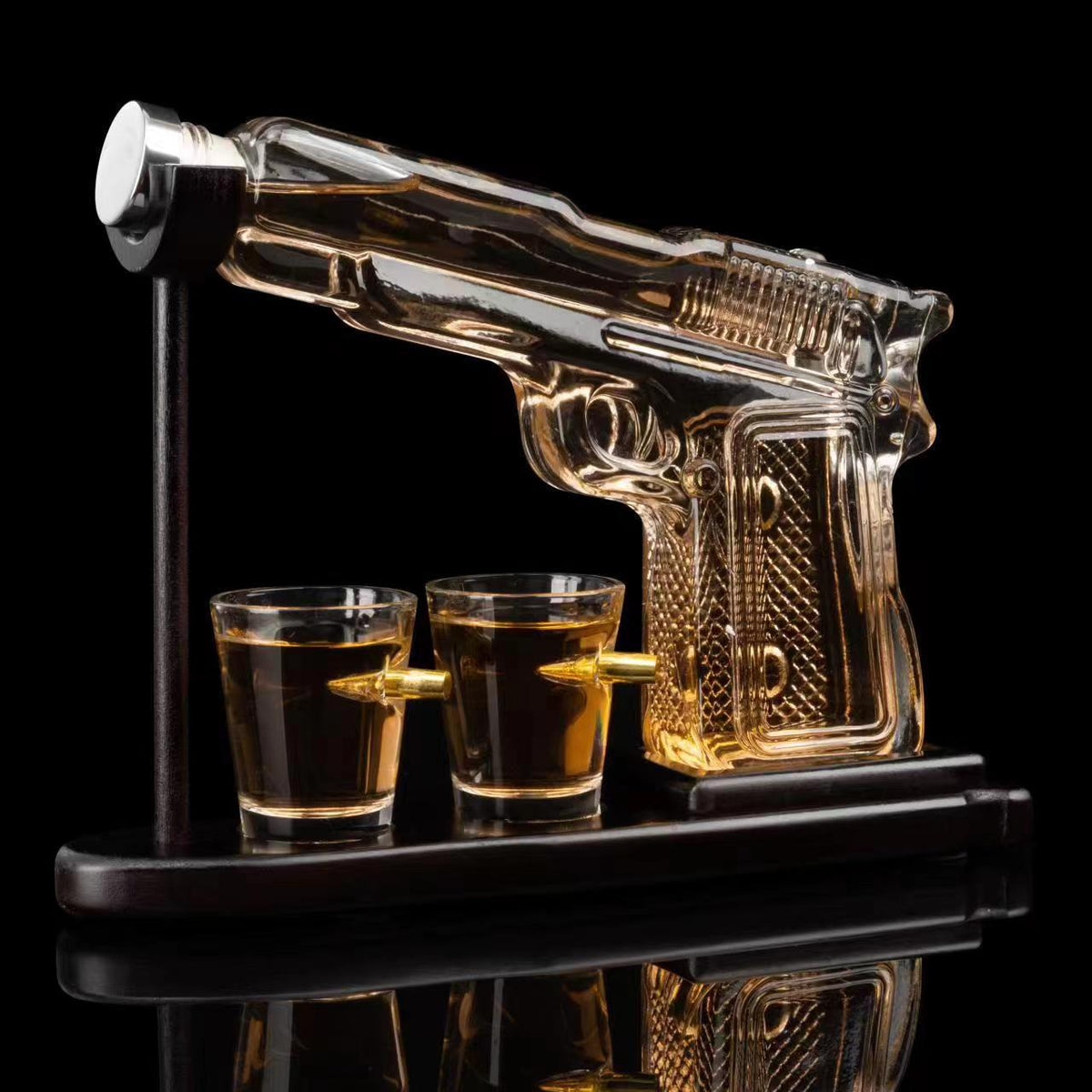Calibre™ | Firearm-Style Whiskey Decanter Set